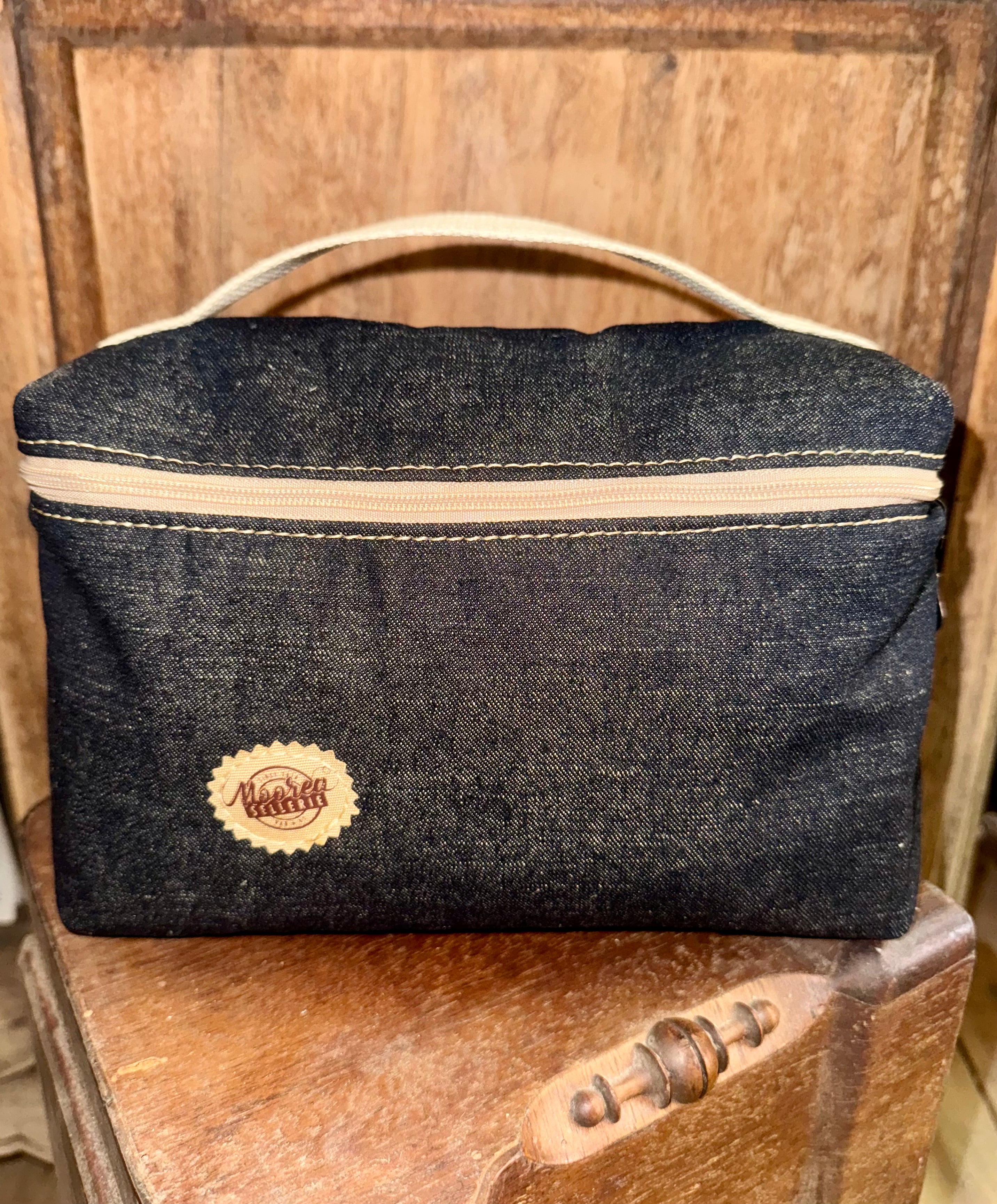 Vanity Tissu Jean Brut