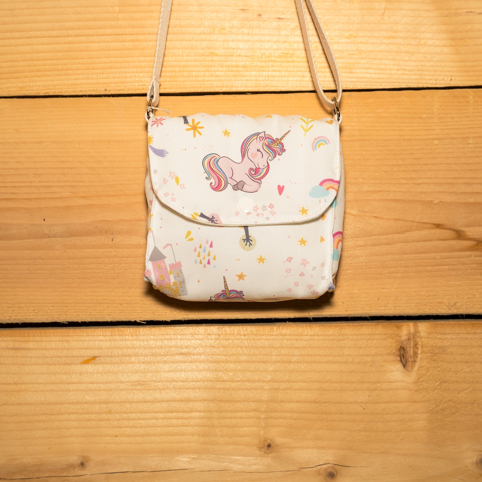 Pochette enfant - bandoulière licorne