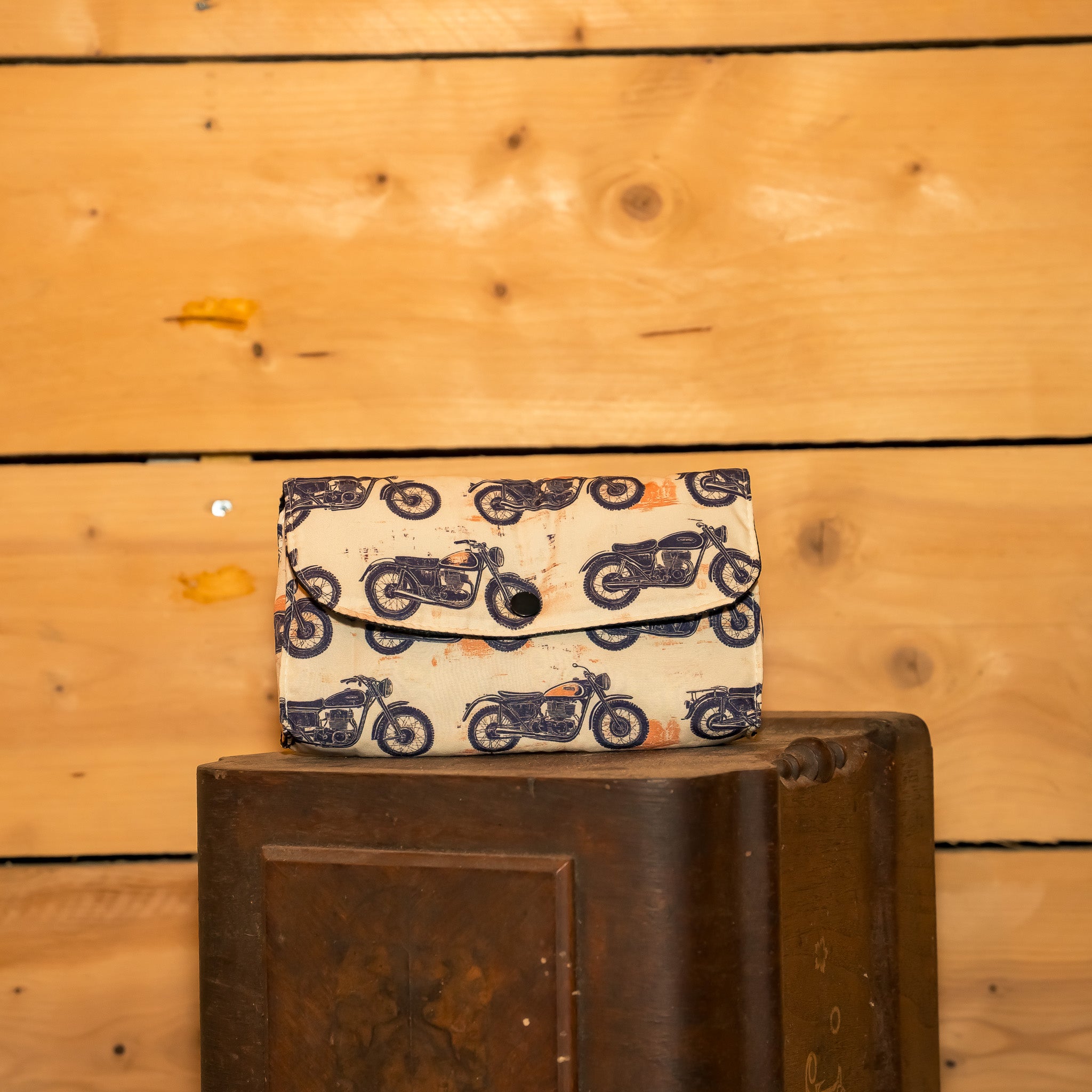 Pochette Portefeuille Tissu Moto