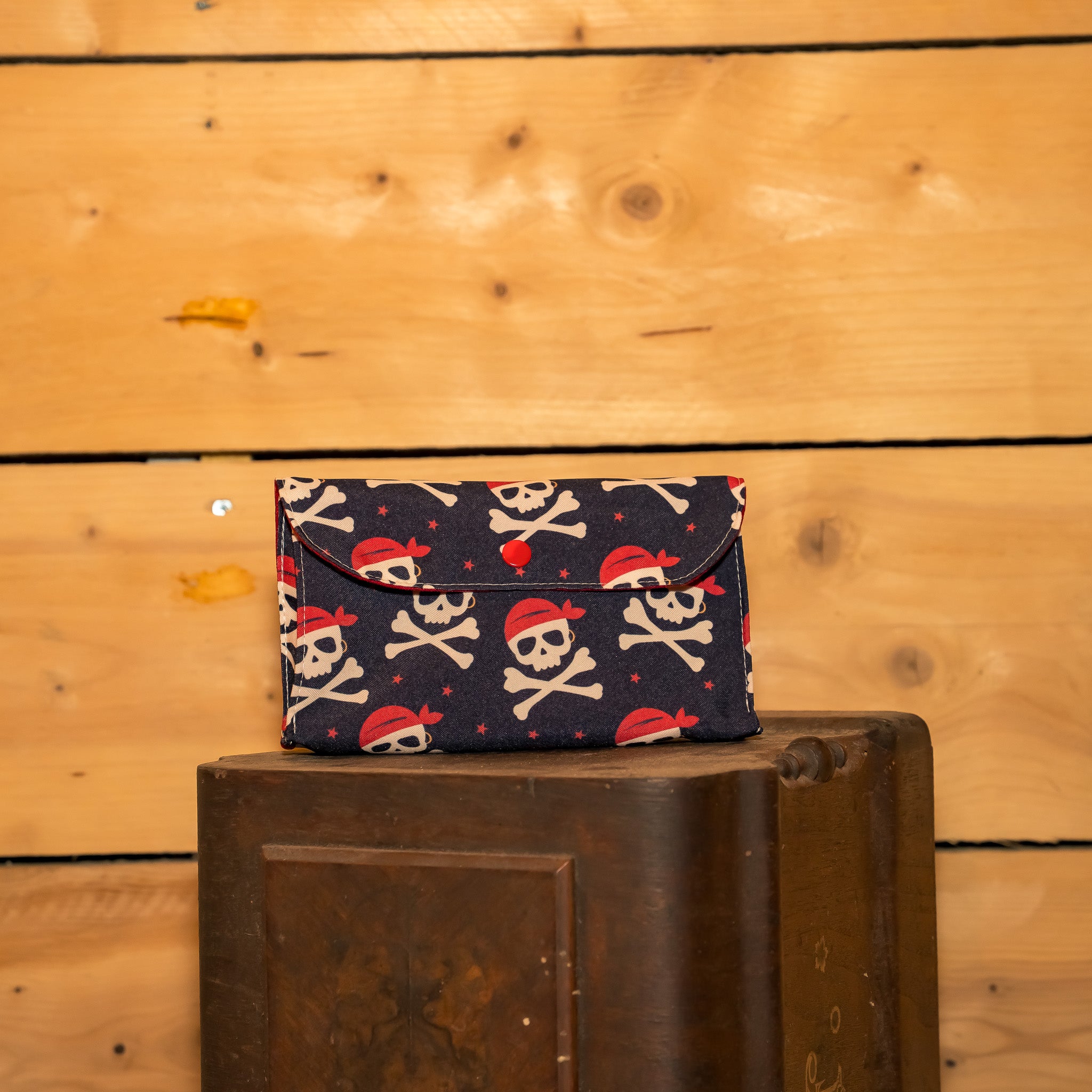 Pochette Portefeuille Tissu Pirates