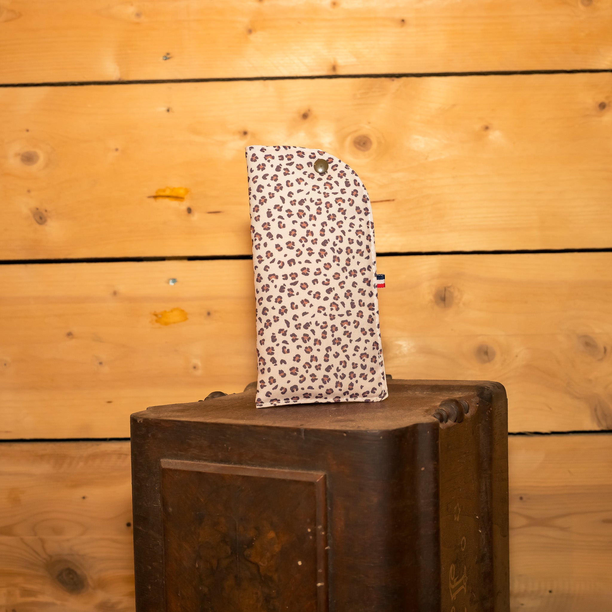 Etui Tissu Petit Léopard