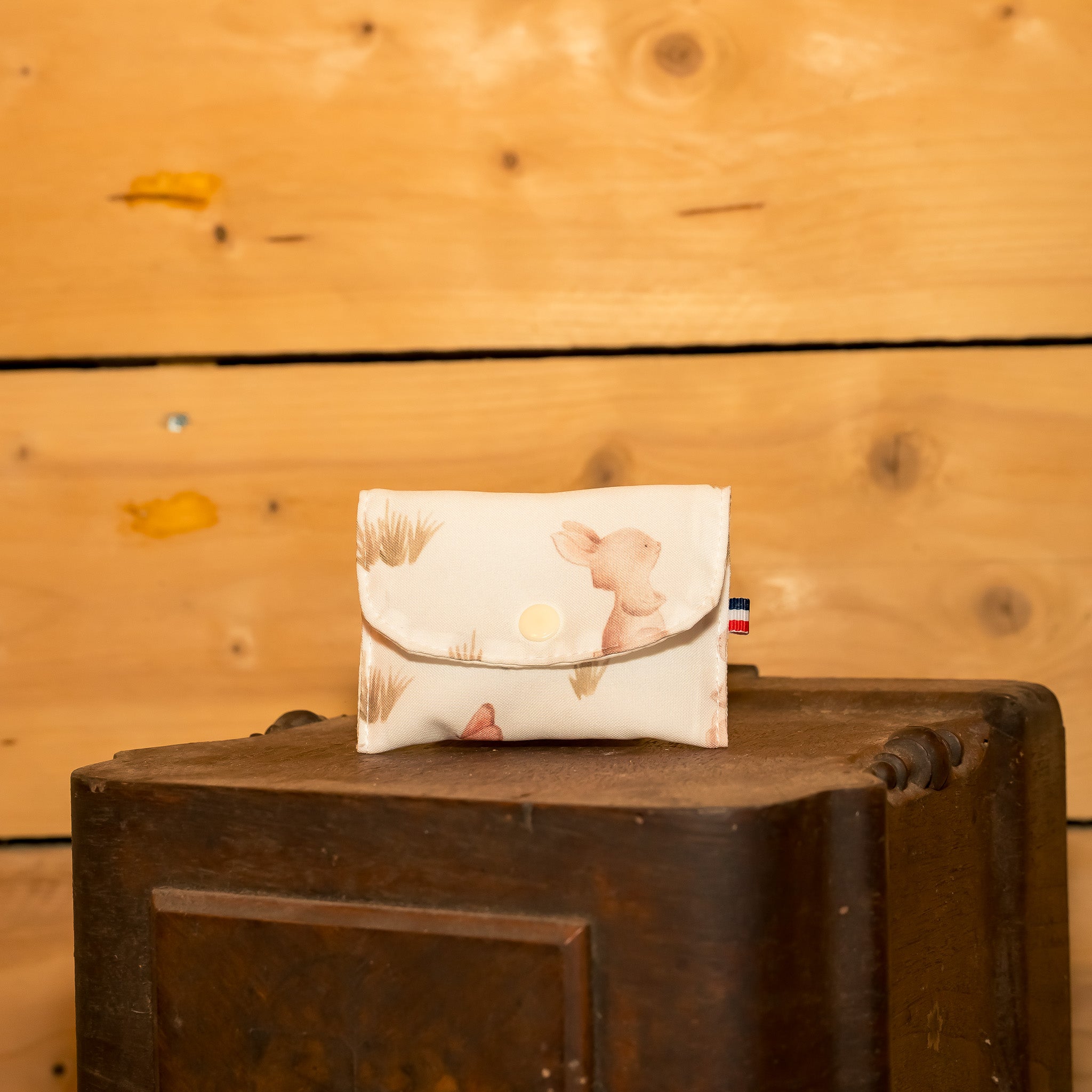 Porte Monnaie Tissu Lapin