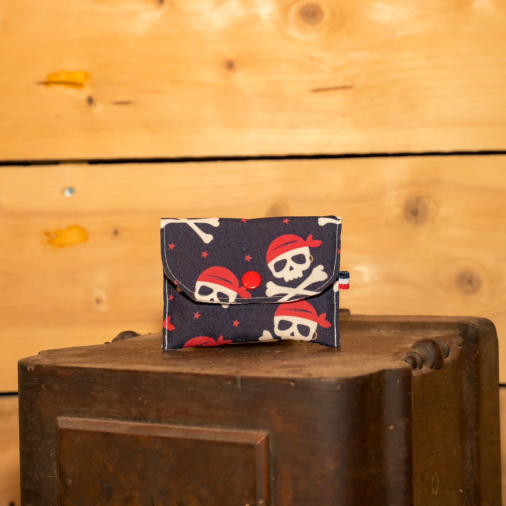 Porte Monnaie Tissu Pirates
