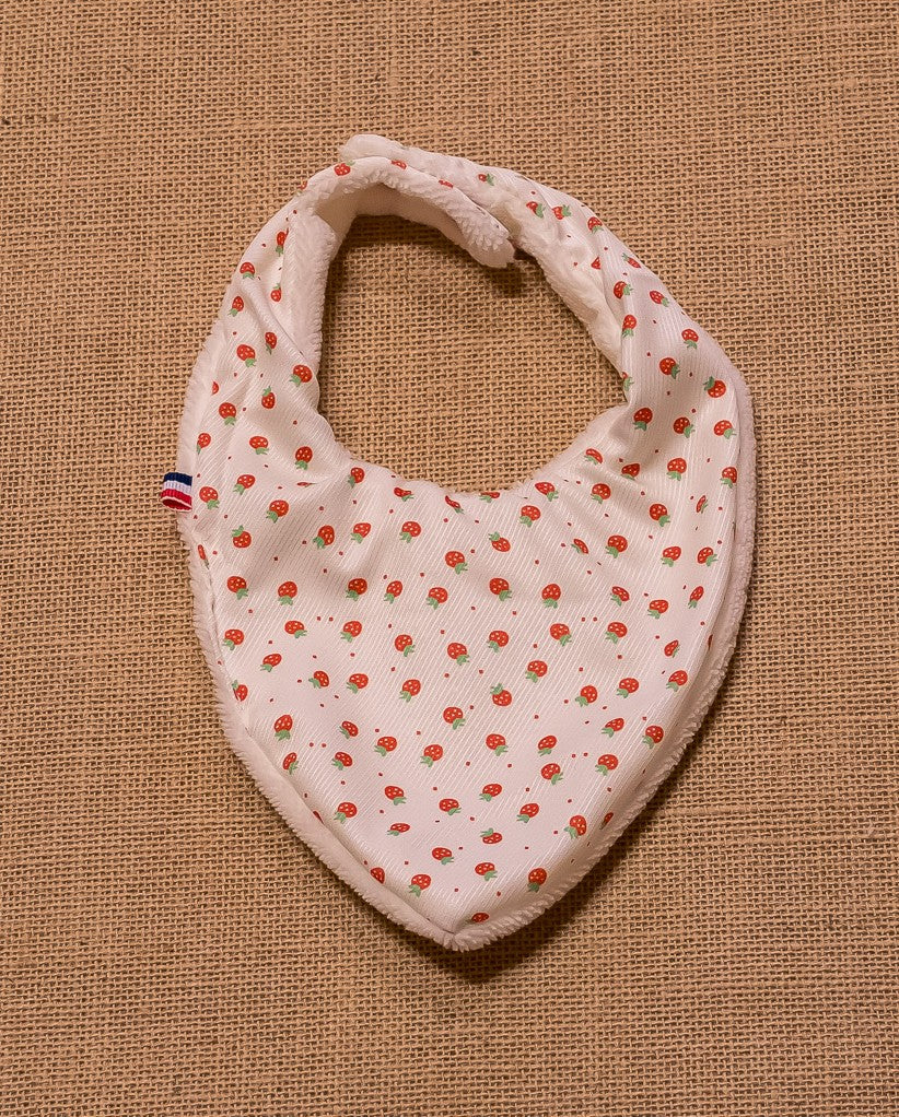 Bavoir Bandana Petites Fraises