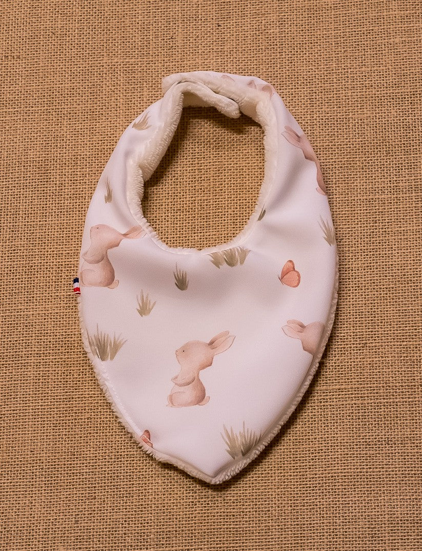 Bavoir Bandana Lapin