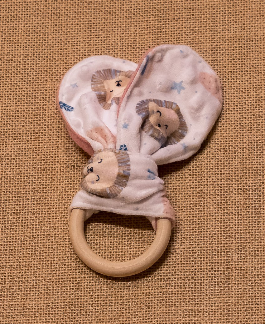 Anneau de dentition Minky Lion