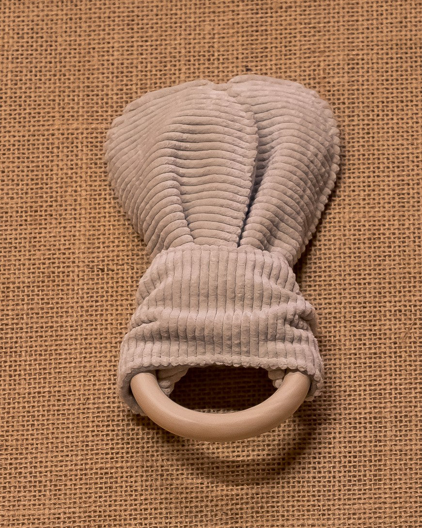 Anneau de dentition Velours Beige