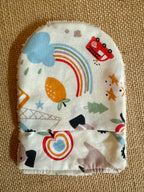 Gant de toilette en éponge bambou Chien