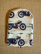 Gant de toilette en éponge bambou Motos