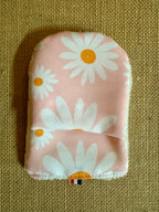 Gant de toilette en éponge bambou Rose Marguerites