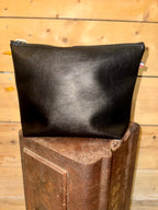 Trousse de toilette trapèze Femme - Capiton black & white